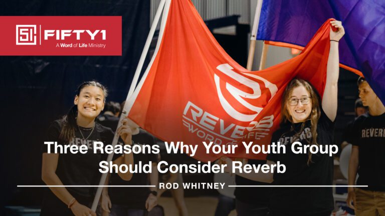 Three reasons why your youth group should consider Reverb